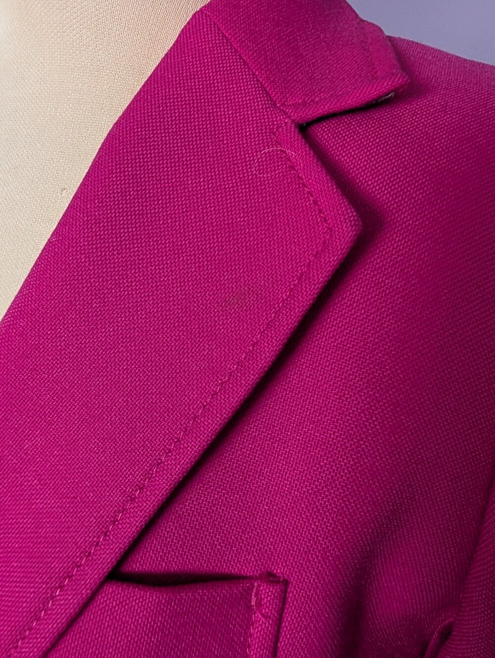 J. Crew Women's Magenta Tailored Blazer Rhodes SEE DESCRIPTION - Picture 8 of 8
